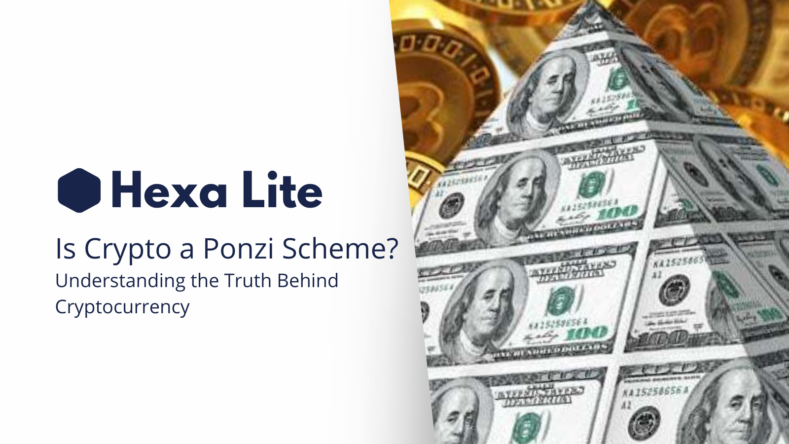 Learn the truth about cryptocurrency and whether it's a Ponzi scheme. Discover the key differences between Ponzi schemes and legitimate investments.